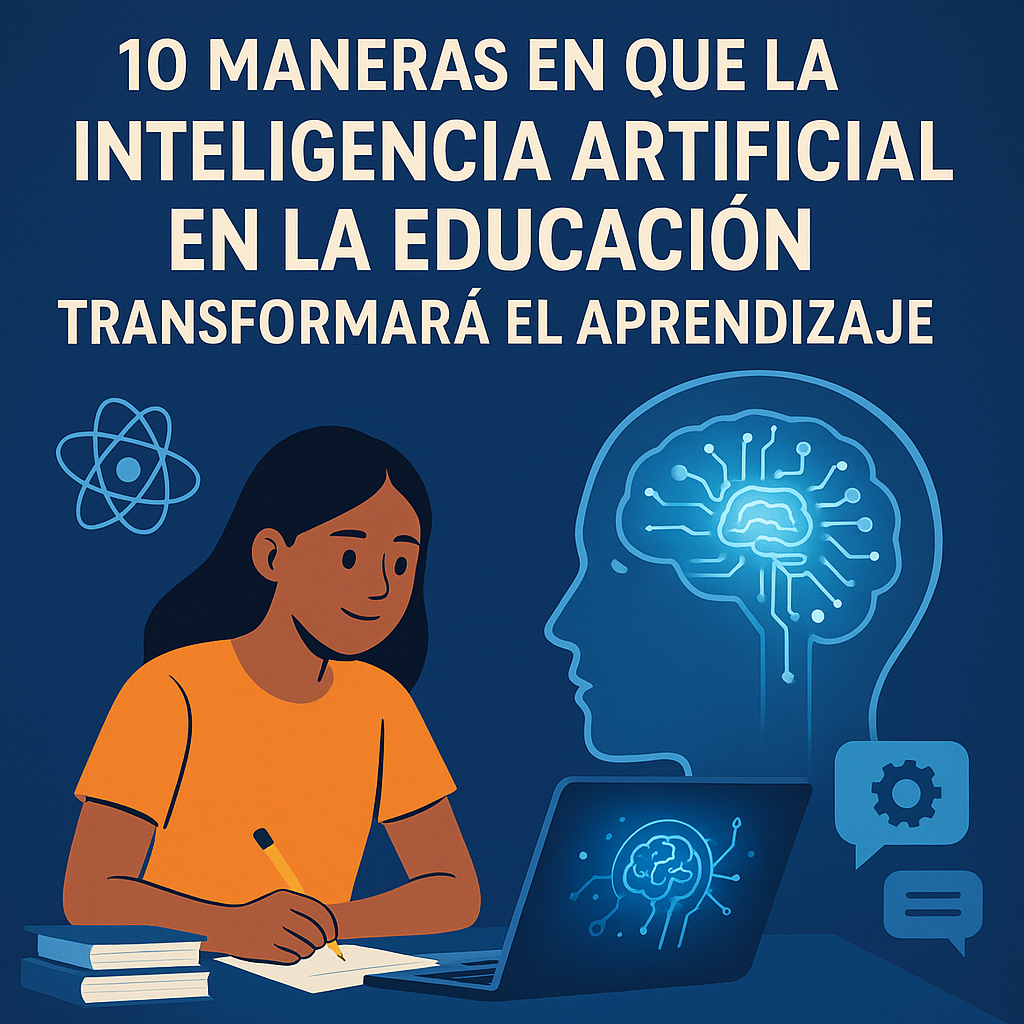10 Maneras en que la Inteligencia Artificial en la Educación Transformará el Aprendizaje